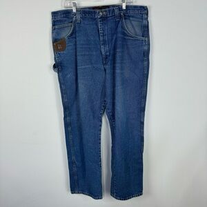 Riggs by Wrangler Durashield Denim Hammer Loop Work Jeans 40x34